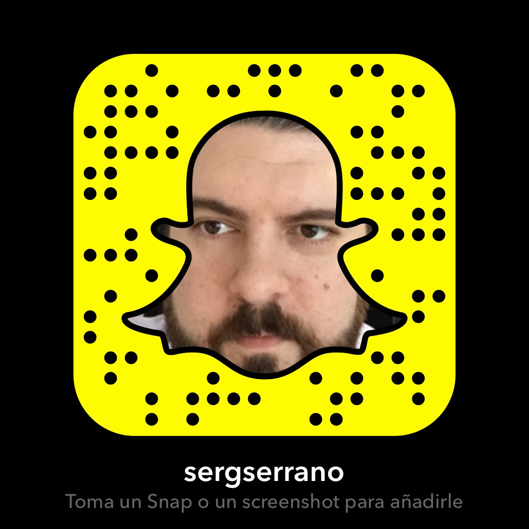 Sergio Serrano de Brandomiinus en Snapchat